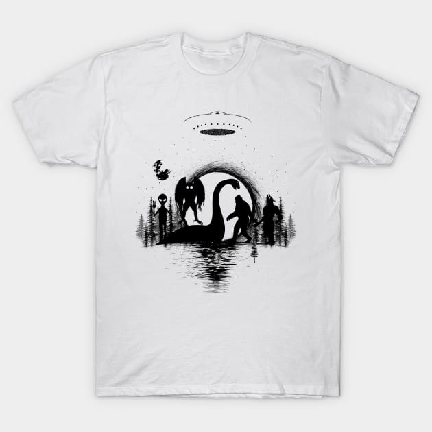 Cryptid T-Shirt by Tesszero